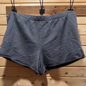 aerie Charcoal Gray Athletic Lounge Shorts